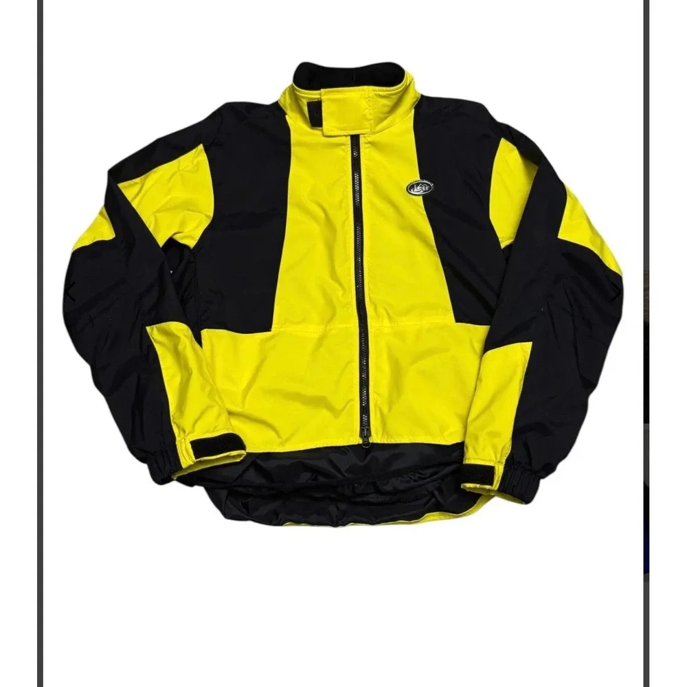 REI Water Resistant Yellow Lightweight Windbreaker Outdoor‎ Jacket Hong Kong  XL